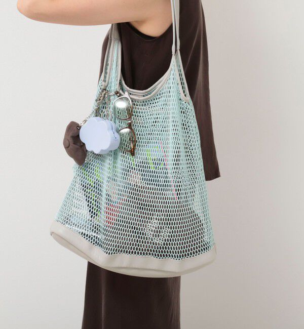 NOLLEY'S「メッシュトート（ポーチ・チャーム付）」|ショルダー・メッセンジャー|