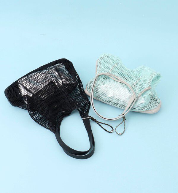 NOLLEY'S「メッシュトート（ポーチ・チャーム付）」|ショルダー・メッセンジャー|