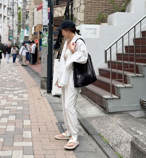 NOLLEY'S「メッシュトート（ポーチ・チャーム付）」|ショルダー・メッセンジャー|