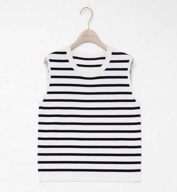 NOLLEY'S sophi「《アンサンブル対応/手洗い可能》マルチファンクション総針ノースリーブプルオーバーニット」|ニット・セーター|