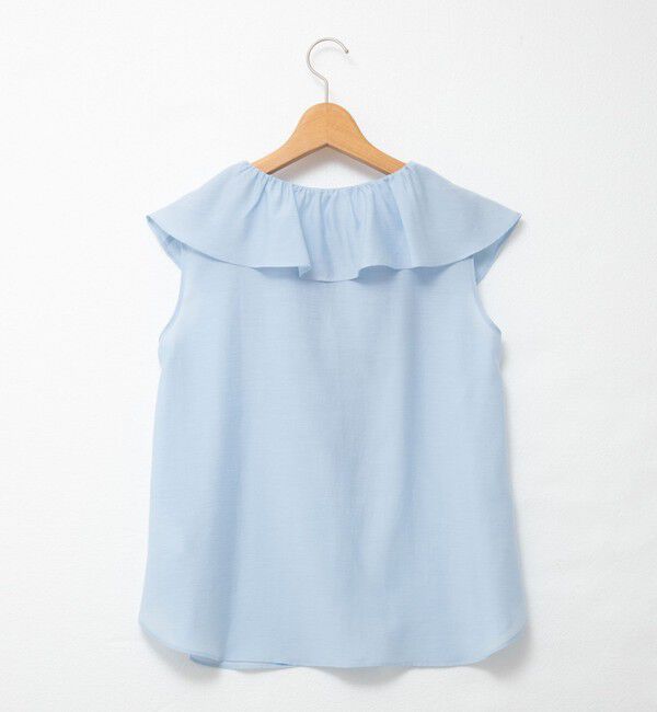 NOLLEY'S sophi「シアーラッフルノースリーブブラウス」|シャツ・ブラウス|