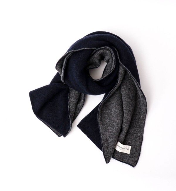NOLLEY'S goodman「【Johnstons of Elgin/ジョンストンズ・オブ・エルガン】HAA03131 KNITTED SCARF TUBULAR 35」|ストール|