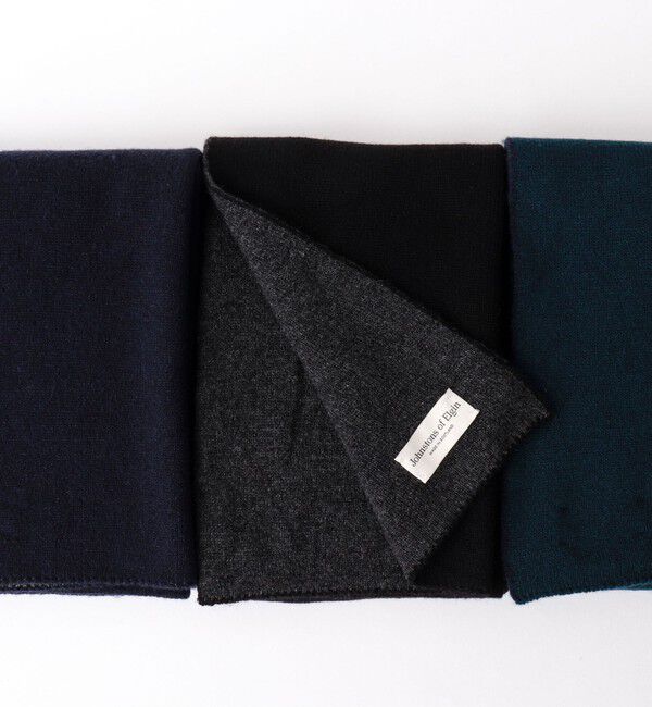 NOLLEY'S goodman「【Johnstons of Elgin/ジョンストンズ・オブ・エルガン】HAA03131 KNITTED SCARF TUBULAR 35」|ストール|