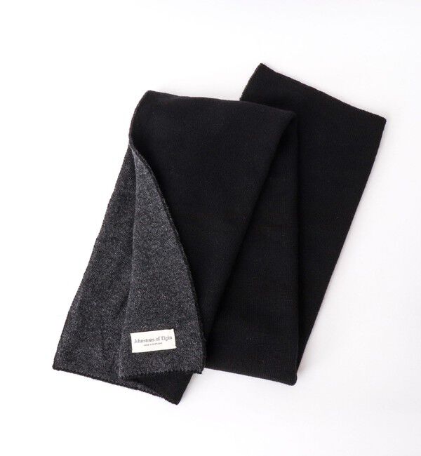 NOLLEY'S goodman「【Johnstons of Elgin/ジョンストンズ・オブ・エルガン】HAA03131 KNITTED SCARF TUBULAR 35」|ストール|