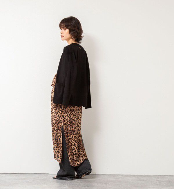 Rie Miller「《手洗い可能》《セットアップ対応》BIGシルエットVネックカーディガン」|カーディガン|