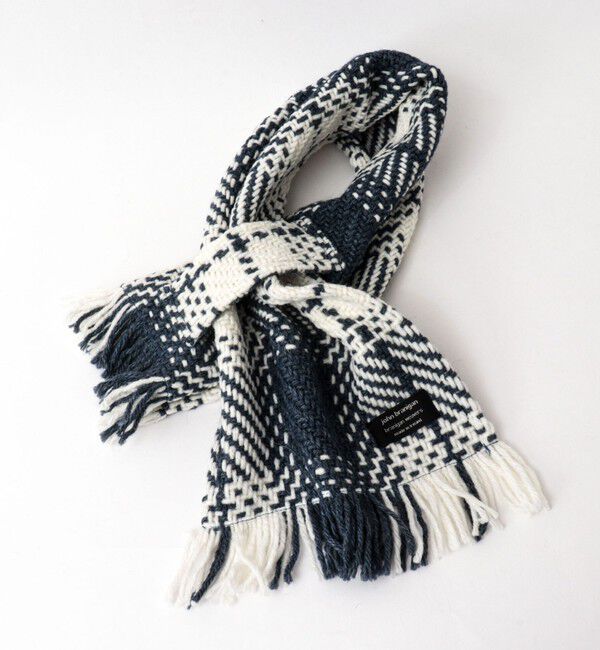 NOLLEY'S goodman「【John Branigan/ジョン・ブラニガン】別注ニットクロスマフラー24」|マフラー|