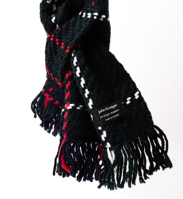 NOLLEY'S goodman「【John Branigan/ジョン・ブラニガン】別注ニットクロスマフラー24」|マフラー|