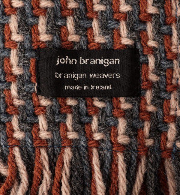 NOLLEY'S goodman「【John Branigan/ジョン・ブラニガン】別注ニットクロスマフラー24」|マフラー|