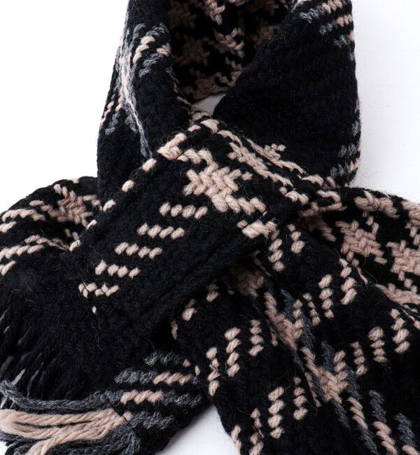 NOLLEY'S goodman「【John Branigan/ジョン・ブラニガン】別注ニットクロスマフラー24」|マフラー|