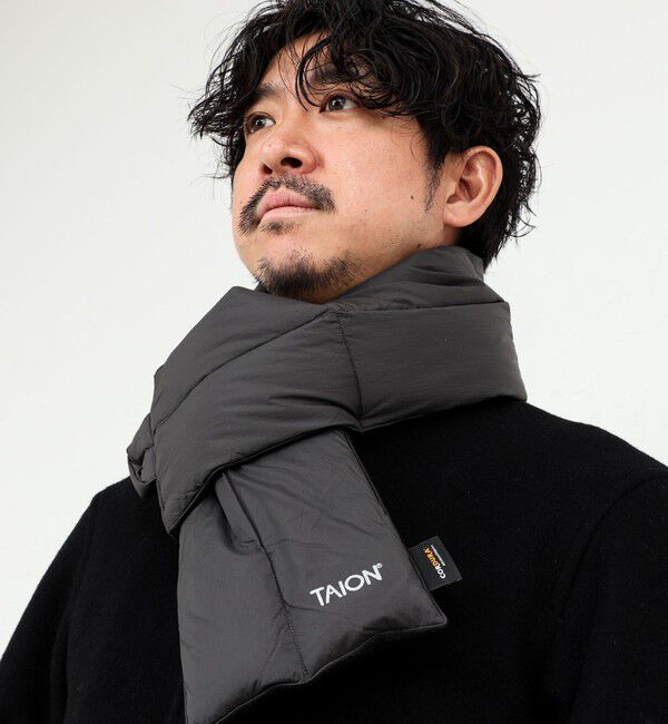 NOLLEY'S goodman「【TAION / タイオン】WORK DOWN SCARF 17」|マフラー|