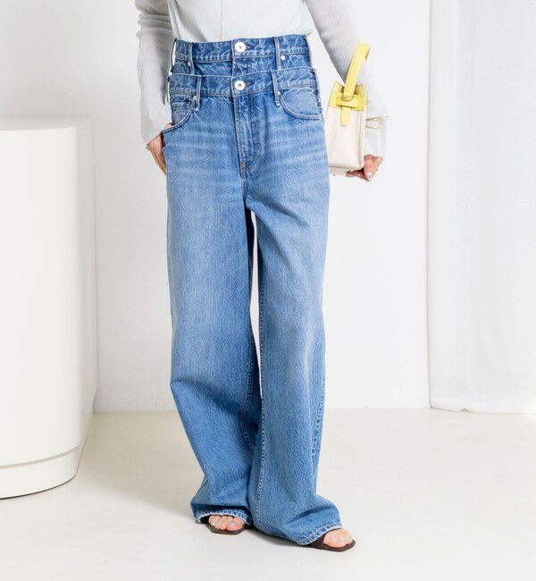 NOLLEY'S sophi「【upper hights/アッパーハイツ】THE TWINS 」|デニム|ライトブルー