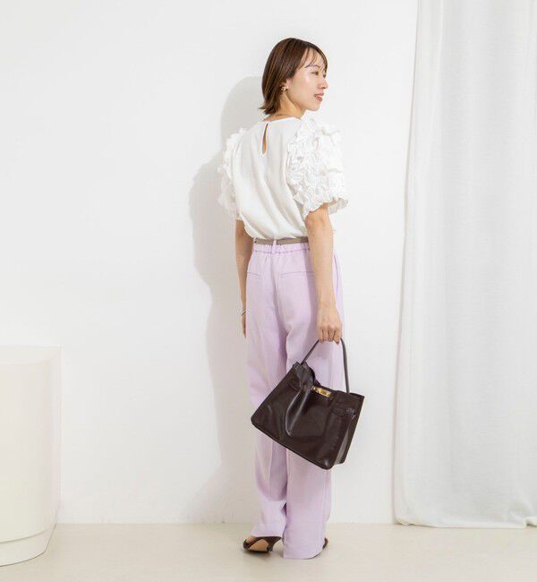 NOLLEY'S「【WEB限定】袖コンシャスプルオーバー」|Tシャツ・カットソー|