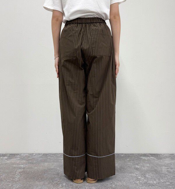 fredy emue「ストライプパジャマパンツ」|チノ|