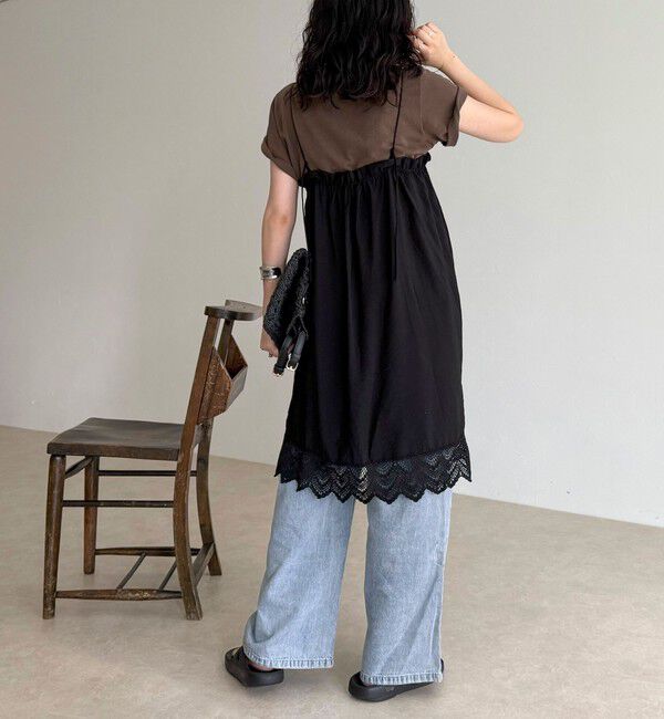 fredy emue「2ＷAYレイヤードキャミワンピース」|ワンピース|