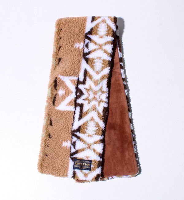 GLOSTER「【PENDLETON】別注 HARDING 差し込みボアマフラー」|マフラー|