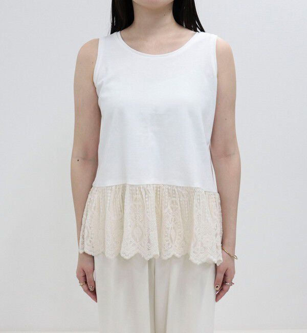 fredy emue「レースドッキングタンクトップ」|タンクトップ|