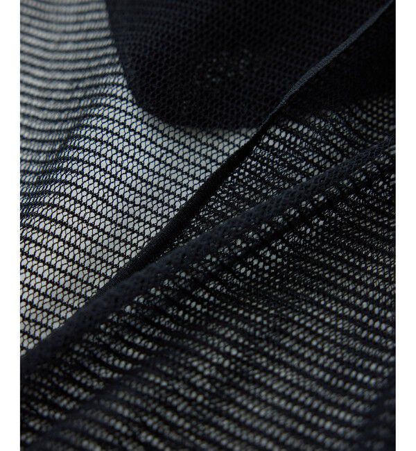 SALON adam et rope'「コットンリネンメッシュフードボレロ」|カーディガン|