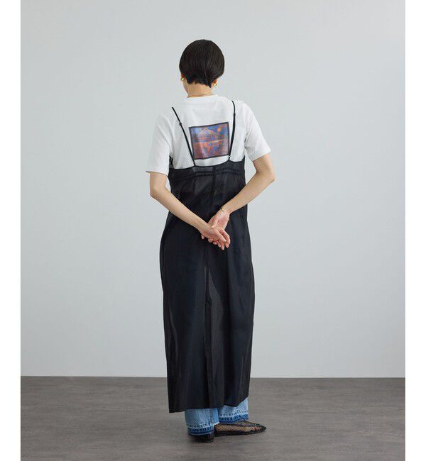 SALON adam et rope'「コットンボイルシアーキャミワンピース」|ワンピース|