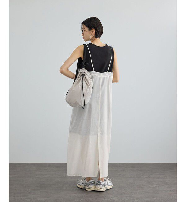 SALON adam et rope'「コットンボイルシアーキャミワンピース」|ワンピース|