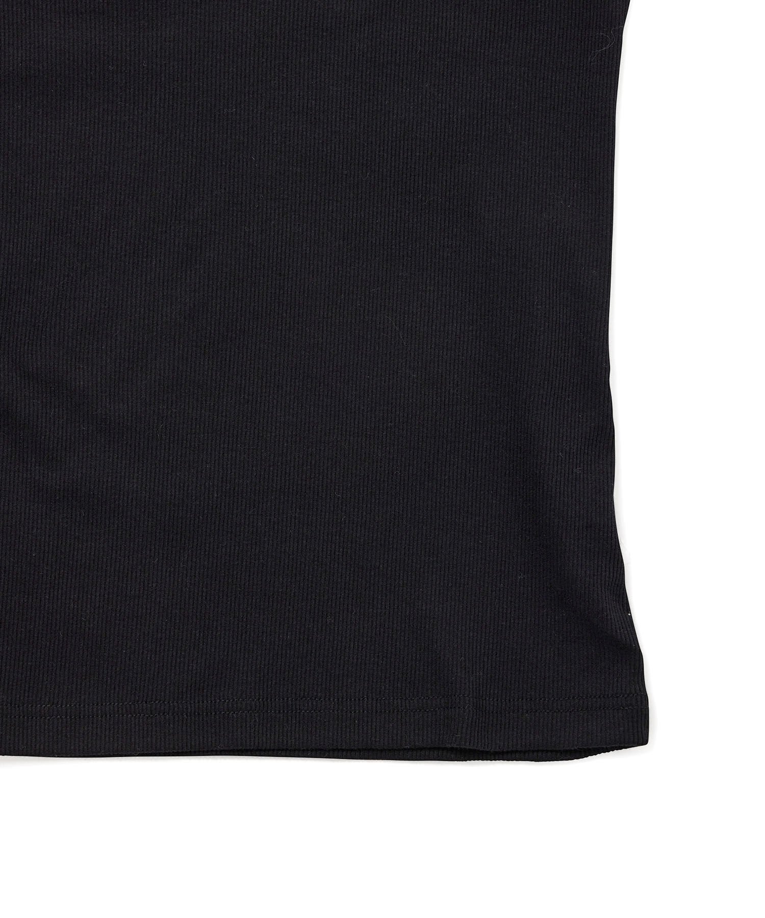 VIS「【洗える】レースカット細リブキャミソール」|キャミソール|