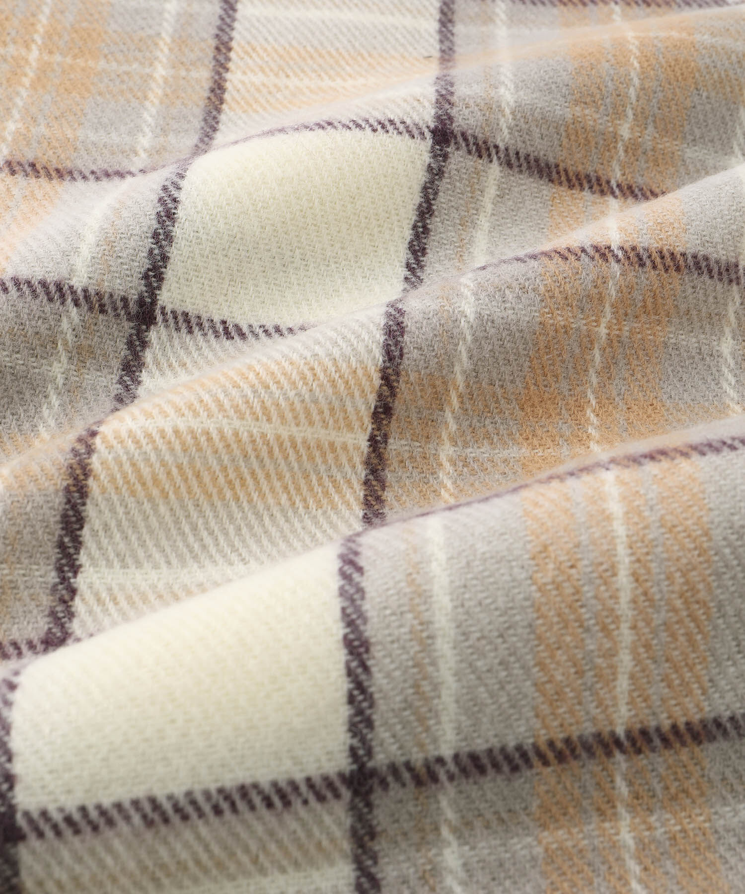 ROPE PICNIC PASSAGE「【Peter MacArthur/ピーターマッカーサー】ウール混チェックストール」|ストール|