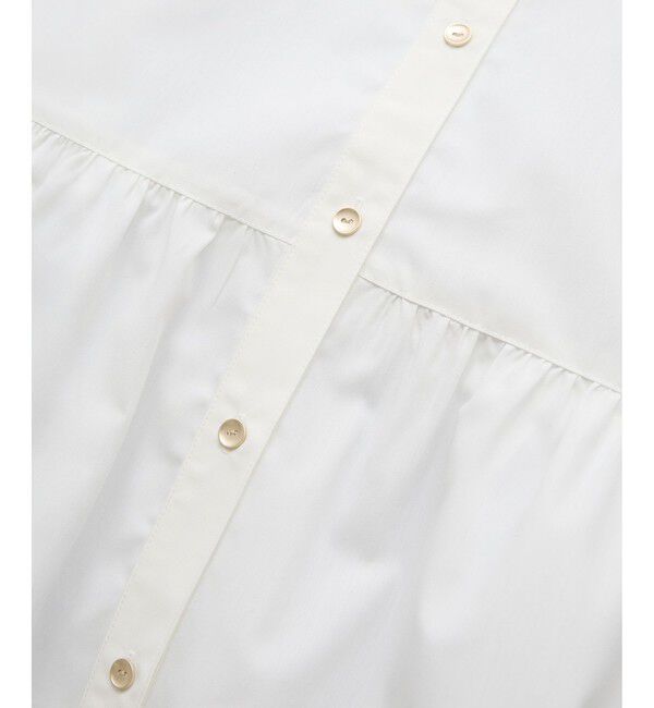 Rope&rsquo;Picnic「ペプラムシャツブラウス/UVカット・防シワ」|シャツ・ブラウス|