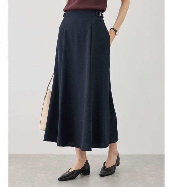 Rope&rsquo;Picnic「カナパ サイドベルトマーメイドスカート/セットアップ対応・UV・抗菌防臭・接触冷感」|スカート|