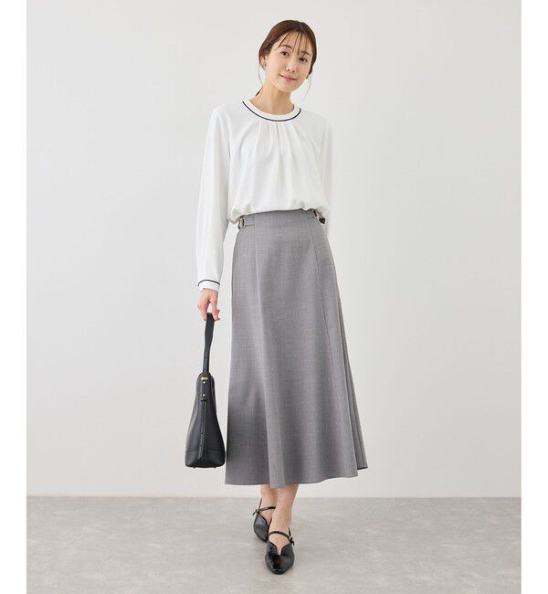 Rope&rsquo;Picnic「カナパ サイドベルトマーメイドスカート/セットアップ対応・UV・抗菌防臭・接触冷感」|スカート|