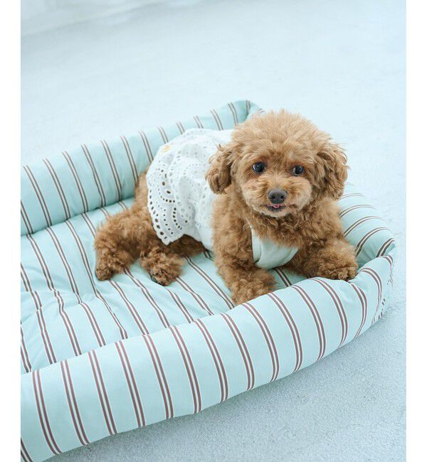 ROPE PICNIC PASSAGE「【DOG】マルチストライプひんやりベッド」|その他|