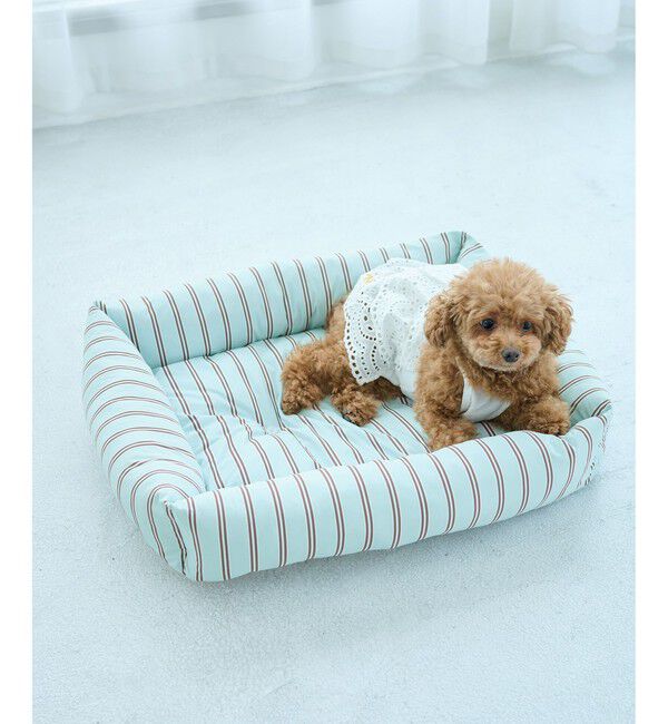 ROPE PICNIC PASSAGE「【DOG】マルチストライプひんやりベッド」|その他|