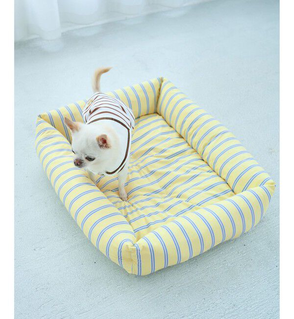 ROPE PICNIC PASSAGE「【DOG】マルチストライプひんやりベッド」|その他|
