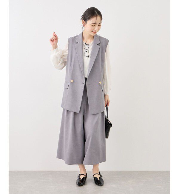 Rope&rsquo;Picnic「シアーボリュームスリーブカットトップス」|Tシャツ・カットソー|