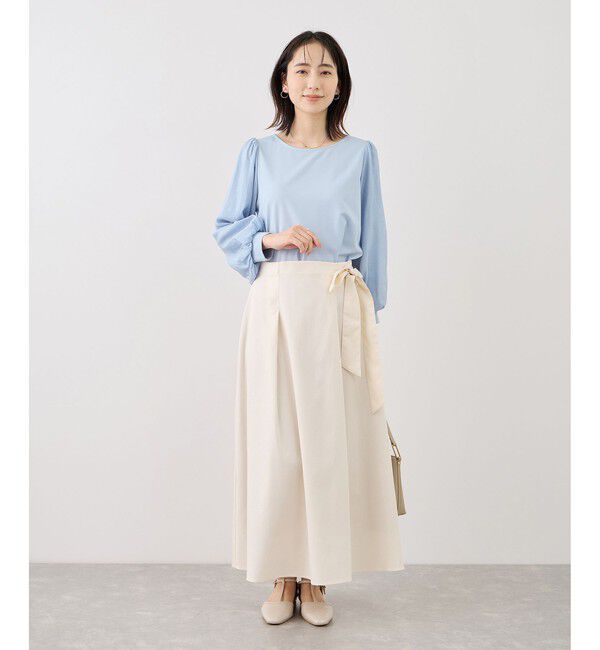 Rope&rsquo;Picnic「シアーボリュームスリーブカットトップス」|Tシャツ・カットソー|