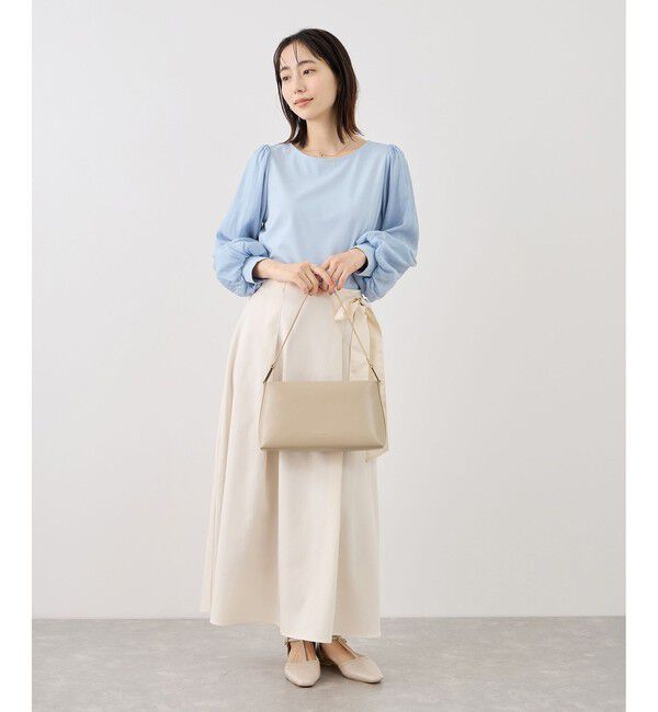 Rope&rsquo;Picnic「シアーボリュームスリーブカットトップス」|Tシャツ・カットソー|