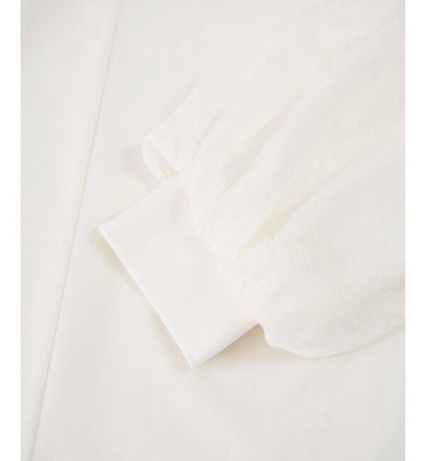 Rope&rsquo;Picnic「シアーボリュームスリーブカットトップス」|Tシャツ・カットソー|