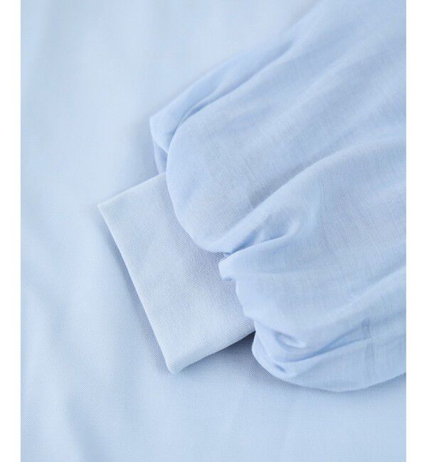 Rope&rsquo;Picnic「シアーボリュームスリーブカットトップス」|Tシャツ・カットソー|