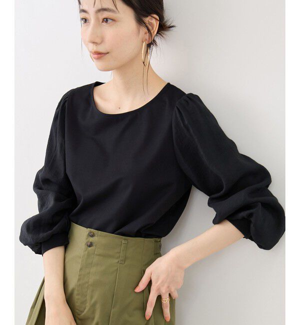 Rope&rsquo;Picnic「シアーボリュームスリーブカットトップス」|Tシャツ・カットソー|