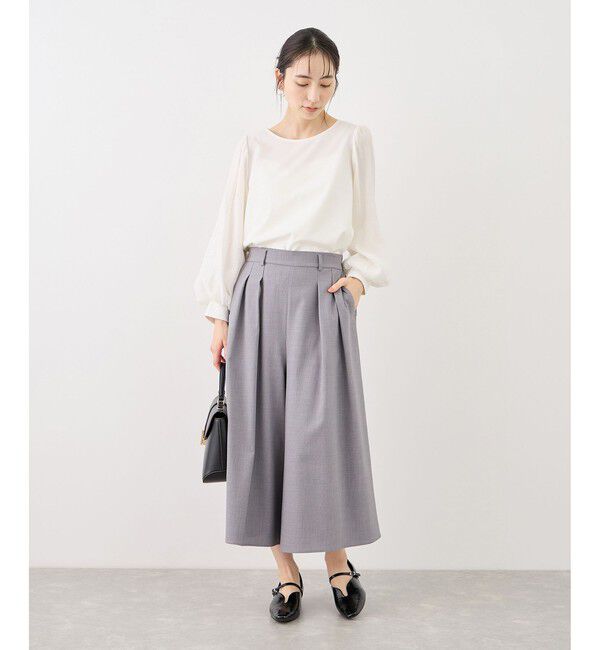 Rope&rsquo;Picnic「シアーボリュームスリーブカットトップス」|Tシャツ・カットソー|