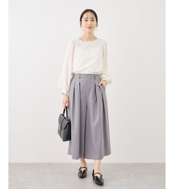 Rope&rsquo;Picnic「シアーボリュームスリーブカットトップス」|Tシャツ・カットソー|