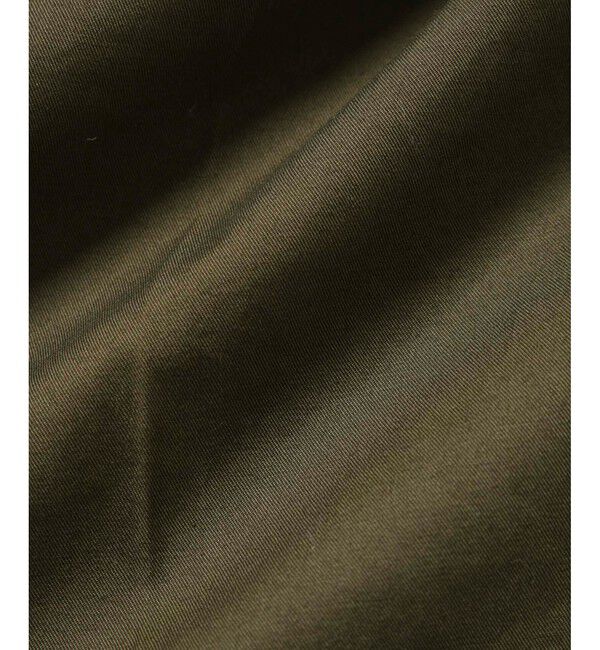 ADAM ET ROPE'「【撥水】ワンプリーツ クロップドシルエット チノパンツ」|チノ|