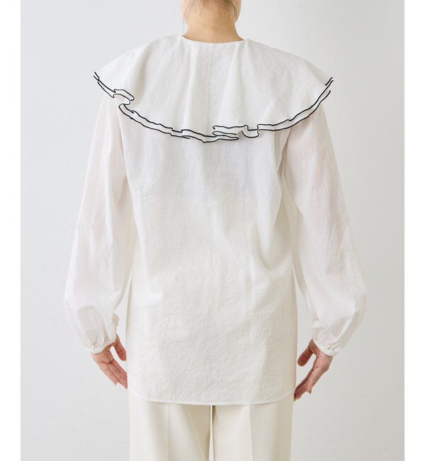  「ローンフリルブラウス」|シャツ・ブラウス|