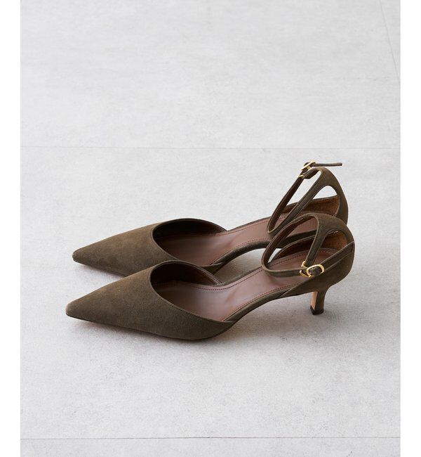 Hoaw.「【Hoaw.】スエードポインテッドパンプス」|その他|