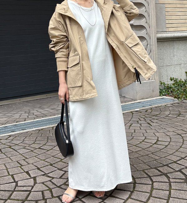  「【全骨格細見え】ブークレーダンボールタンクワンピース」|ワンピース|