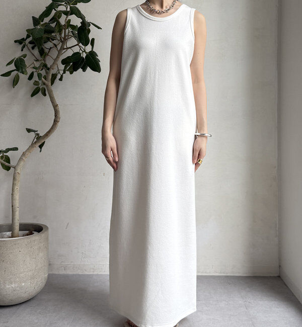  「【全骨格細見え】ブークレーダンボールタンクワンピース」|ワンピース|