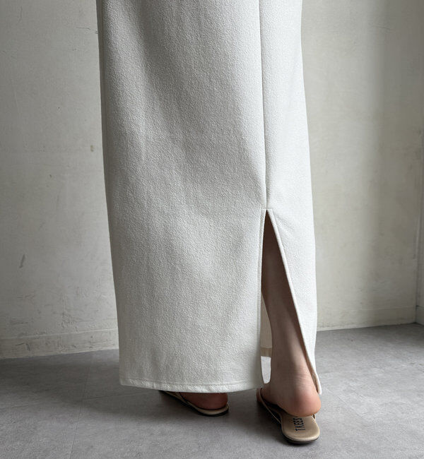  「【全骨格細見え】ブークレーダンボールタンクワンピース」|ワンピース|