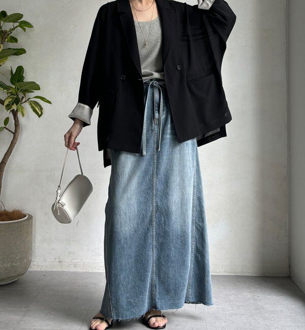  「【WEB限定】ドルマンスリーブテーラードジャケット」|テーラードジャケット|