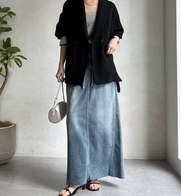  「【WEB限定】ドルマンスリーブテーラードジャケット」|テーラードジャケット|