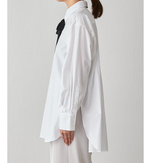  「タイ付きブロードシャツ」|シャツ・ブラウス|