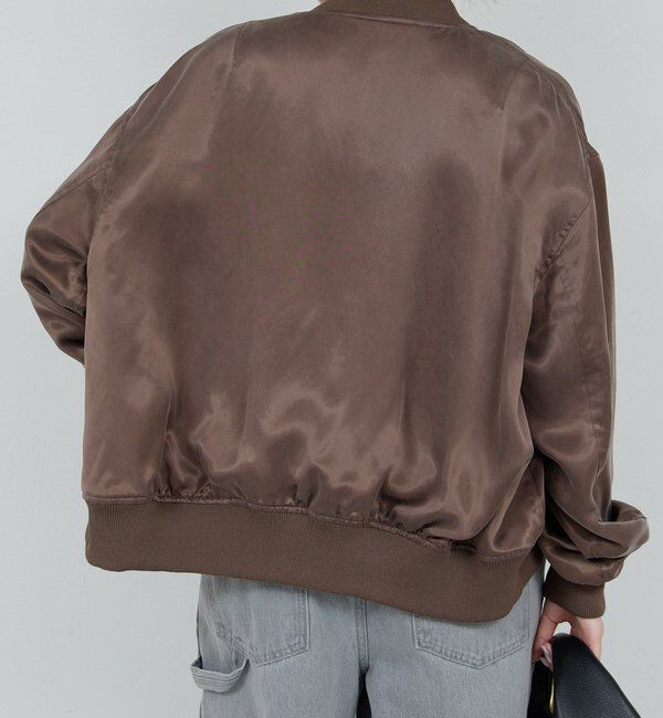  「キュプラサテンブルゾン」|ベスト・ジレ|