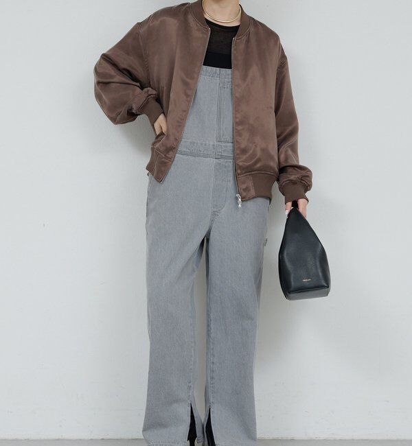  「キュプラサテンブルゾン」|ベスト・ジレ|